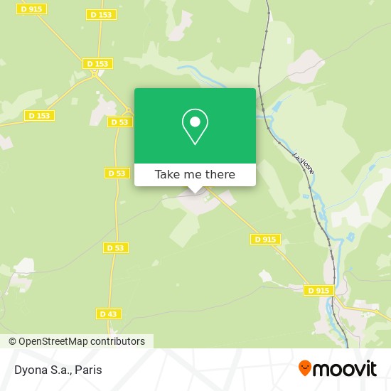 Dyona S.a. map