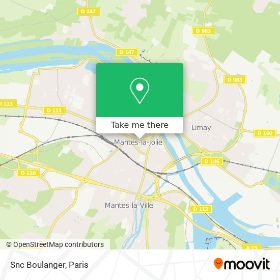 Mapa Snc Boulanger