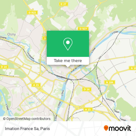 Imation France Sa map