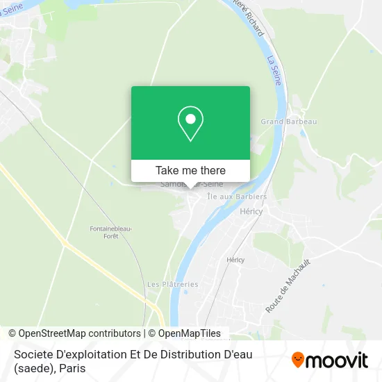 Societe D'exploitation Et De Distribution D'eau (saede) map