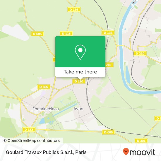 Goulard Travaux Publics S.a.r.l. map