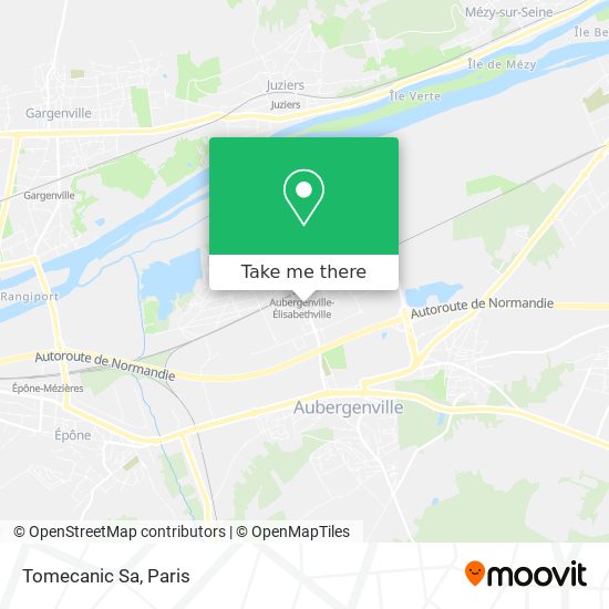 Tomecanic Sa map