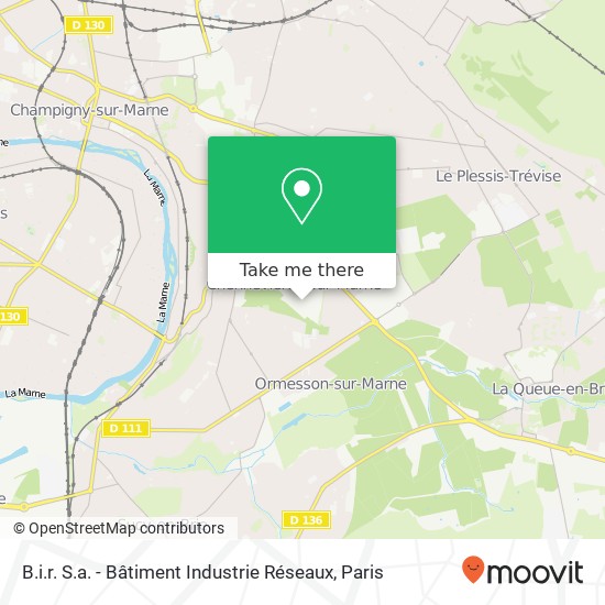B.i.r. S.a. - Bâtiment Industrie Réseaux map