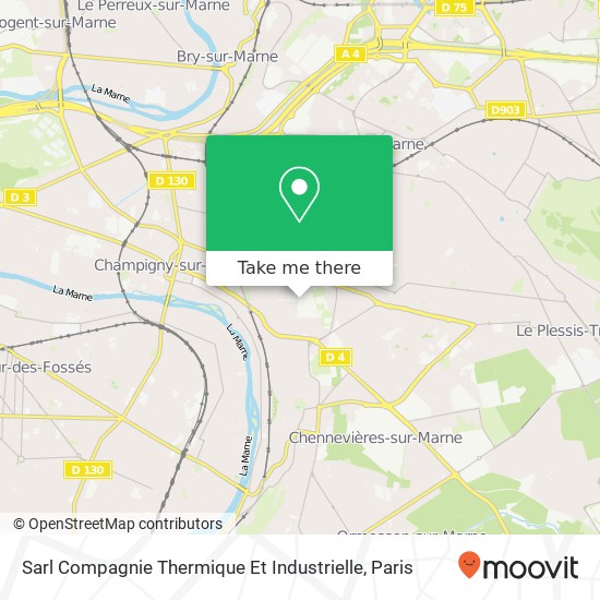 Sarl Compagnie Thermique Et Industrielle map