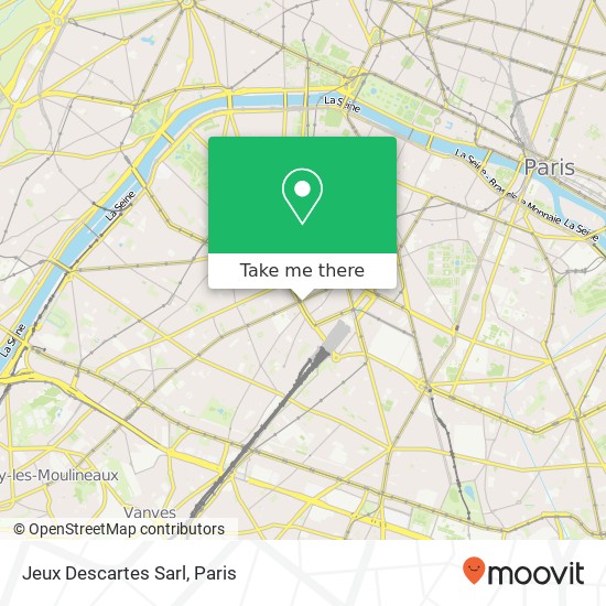 Mapa Jeux Descartes Sarl