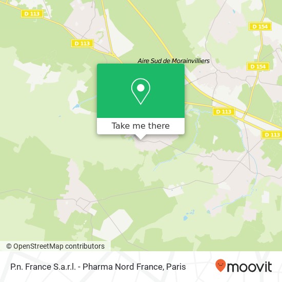 P.n. France S.a.r.l. - Pharma Nord France map