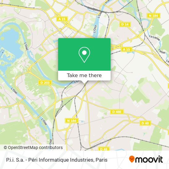 P.i.i. S.a. - Péri Informatique Industries map