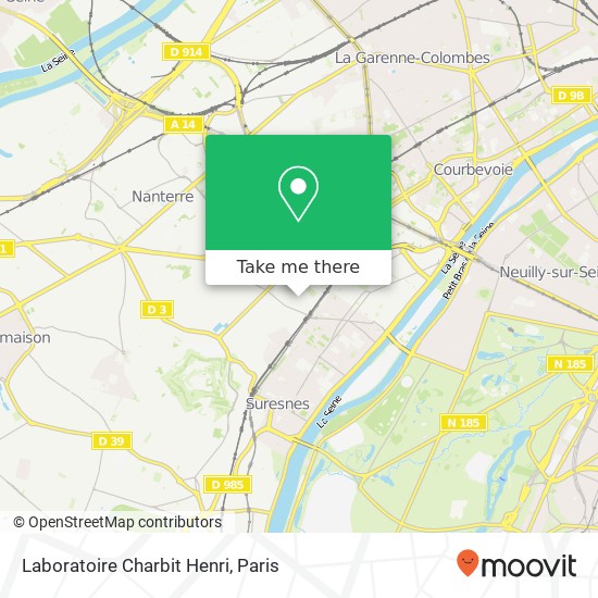 Laboratoire Charbit Henri map