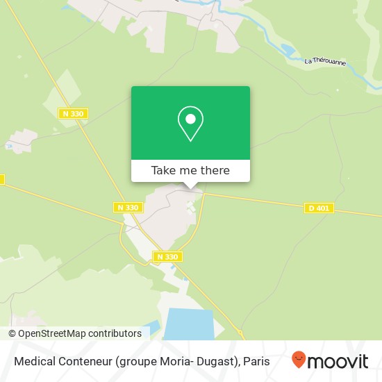 Mapa Medical Conteneur (groupe Moria- Dugast)