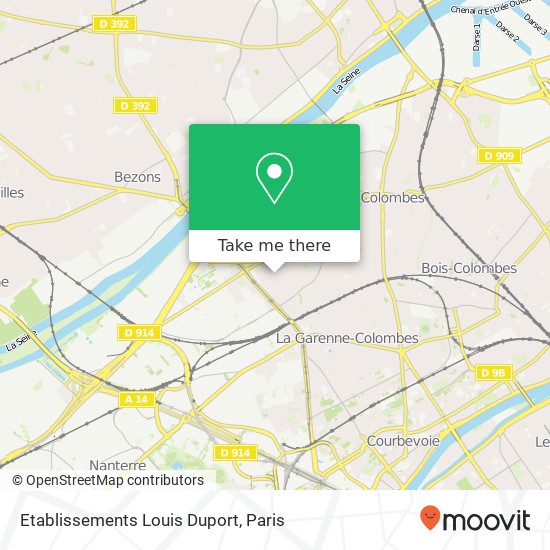 Etablissements Louis Duport map