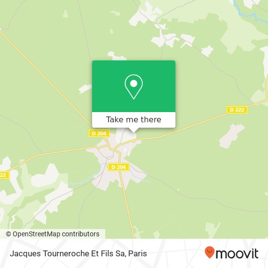 Jacques Tourneroche Et Fils Sa map