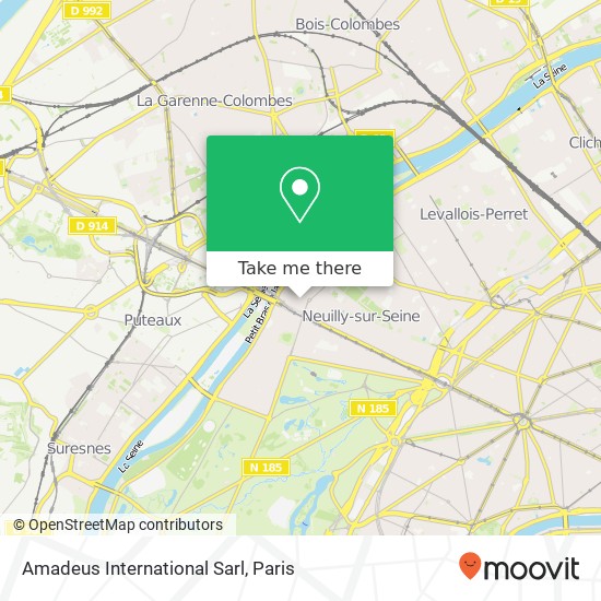 Mapa Amadeus International Sarl