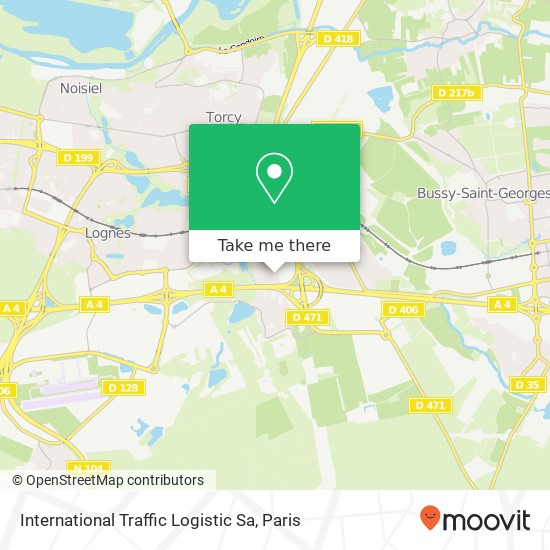 International Traffic Logistic Sa map