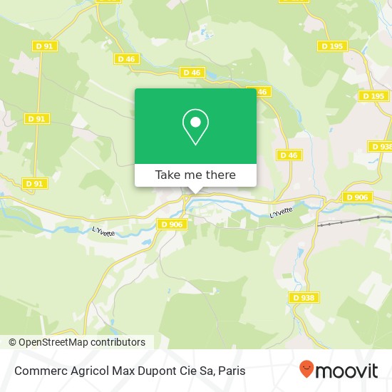 Commerc Agricol Max Dupont Cie Sa map