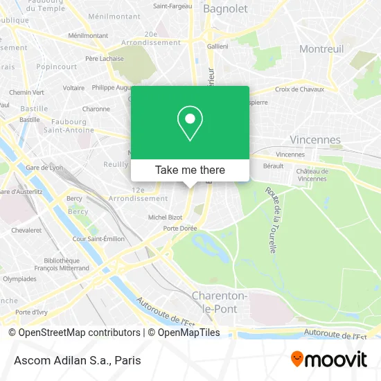 Ascom Adilan S.a. map