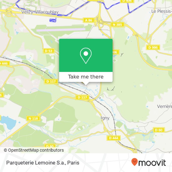 Mapa Parqueterie Lemoine S.a.