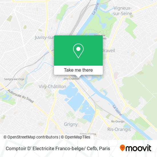 Comptoir D' Electricite Franco-belge/ Cefb map