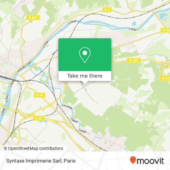 Mapa Syntaxe Imprimerie Sarl