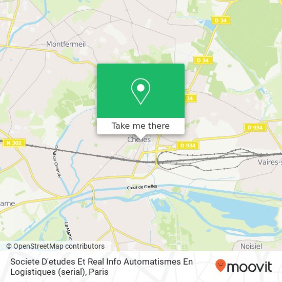 Mapa Societe D'etudes Et Real Info Automatismes En Logistiques (serial)