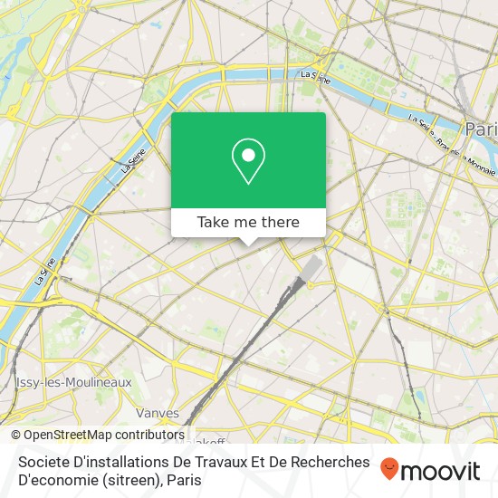 Societe D'installations De Travaux Et De Recherches D'economie (sitreen) map