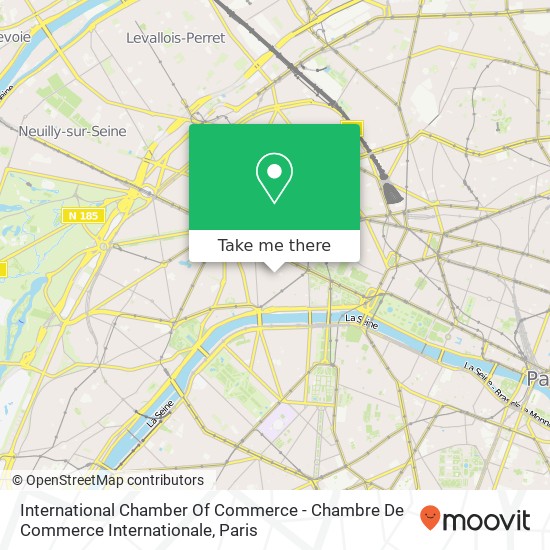 Mapa International Chamber Of Commerce - Chambre De Commerce Internationale