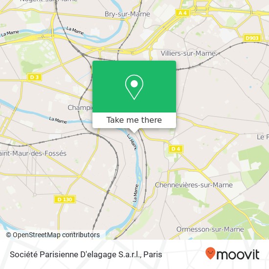 Société Parisienne D'elagage S.a.r.l. map
