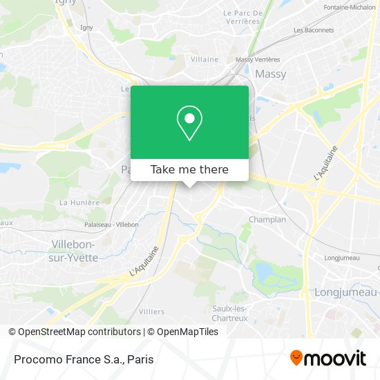 Procomo France S.a. map