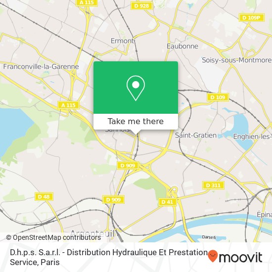 D.h.p.s. S.a.r.l. - Distribution Hydraulique Et Prestation Service map