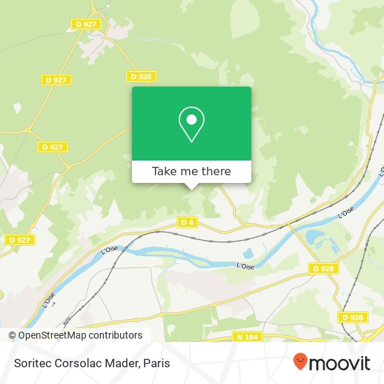 Soritec Corsolac Mader map