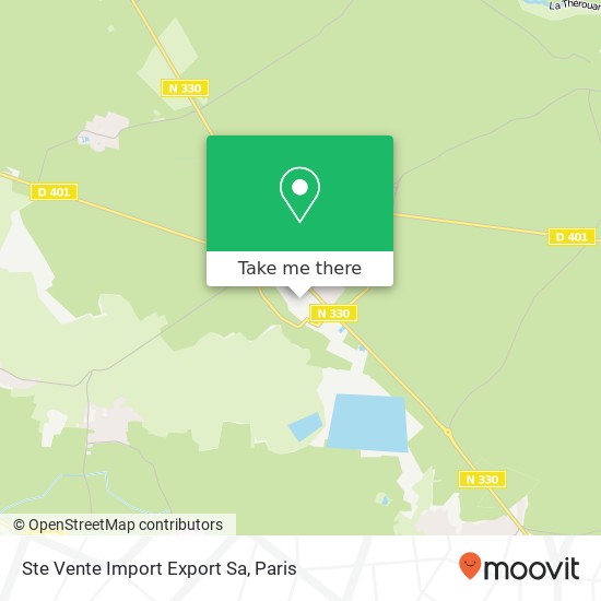 Ste Vente Import Export Sa map