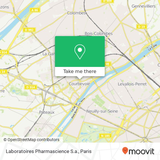 Laboratoires Pharmascience S.a. map