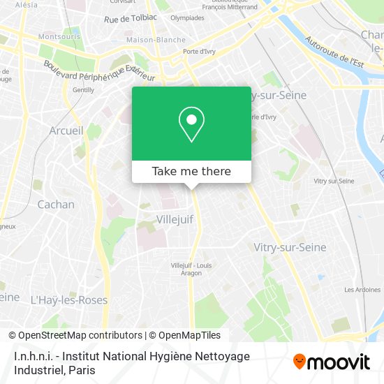 I.n.h.n.i. - Institut National Hygiène Nettoyage Industriel map