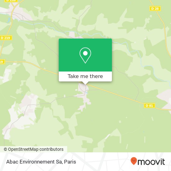 Abac Environnement Sa map