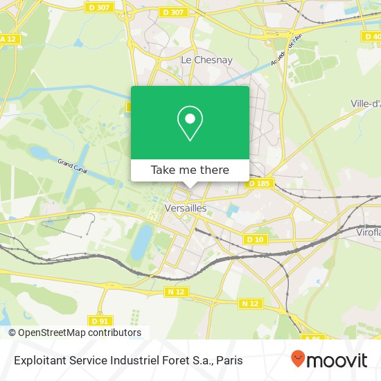 Mapa Exploitant Service Industriel Foret S.a.