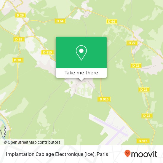 Implantation Cablage Electronique (ice) map