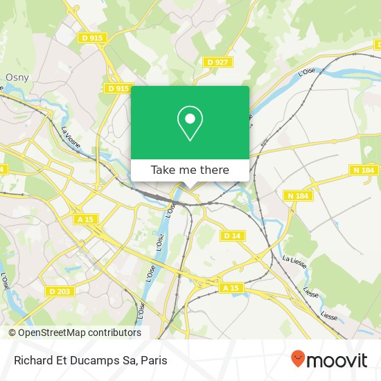 Mapa Richard Et Ducamps Sa