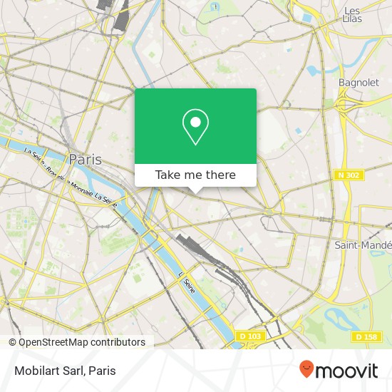 Mobilart Sarl map