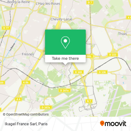 Mapa Ikagel France Sarl