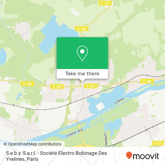 S.e.b.y. S.a.r.l. - Société Electro Bobinage Des Yvelines map