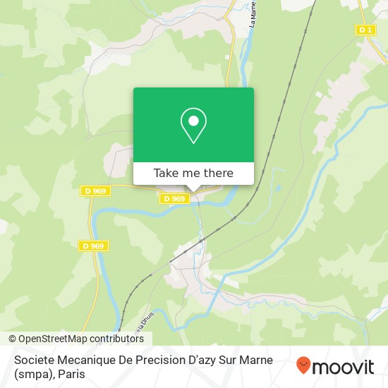Mapa Societe Mecanique De Precision D'azy Sur Marne (smpa)
