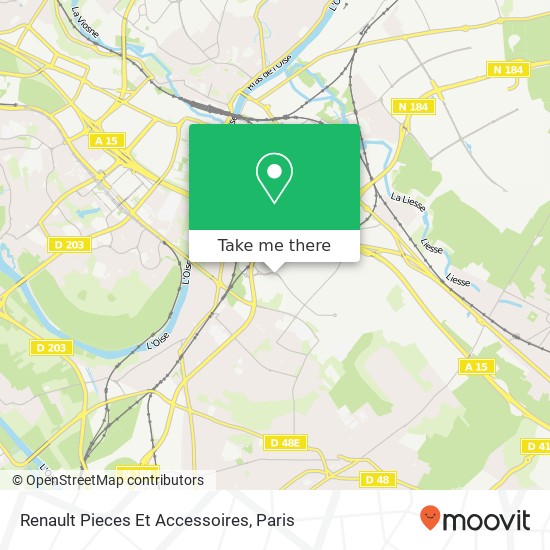 Mapa Renault Pieces Et Accessoires