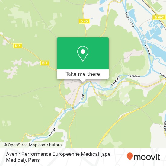 Avenir Performance Europeenne Medical (ape Medical) map