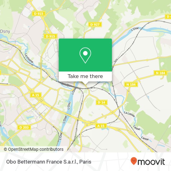 Obo Bettermann France S.a.r.l. map