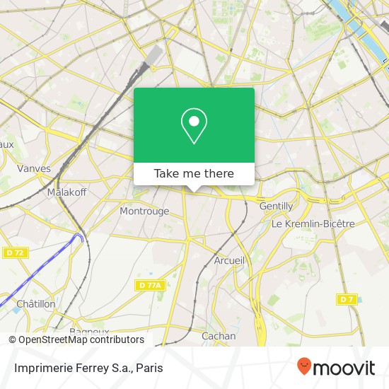 Imprimerie Ferrey S.a. map