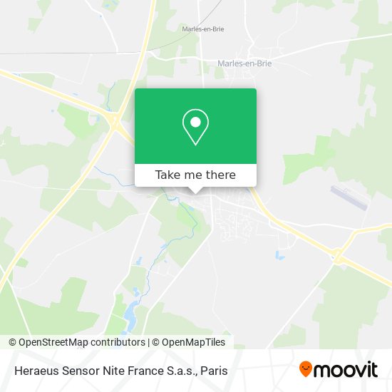 Mapa Heraeus Sensor Nite France S.a.s.