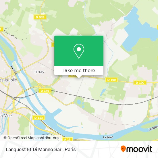 Lanquest Et Di Manno Sarl map