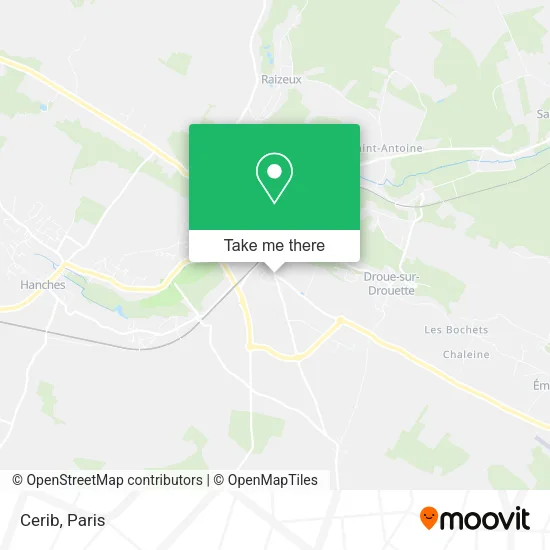 Cerib map