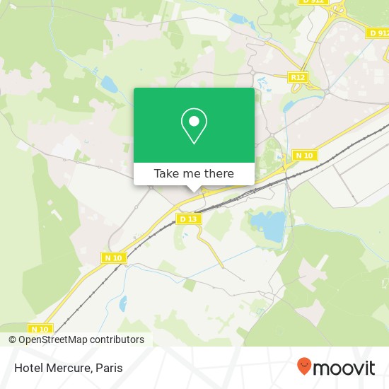 Hotel Mercure map