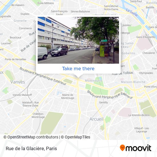 Rue de la Glacière map