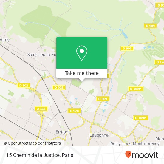 15 Chemin de la Justice map